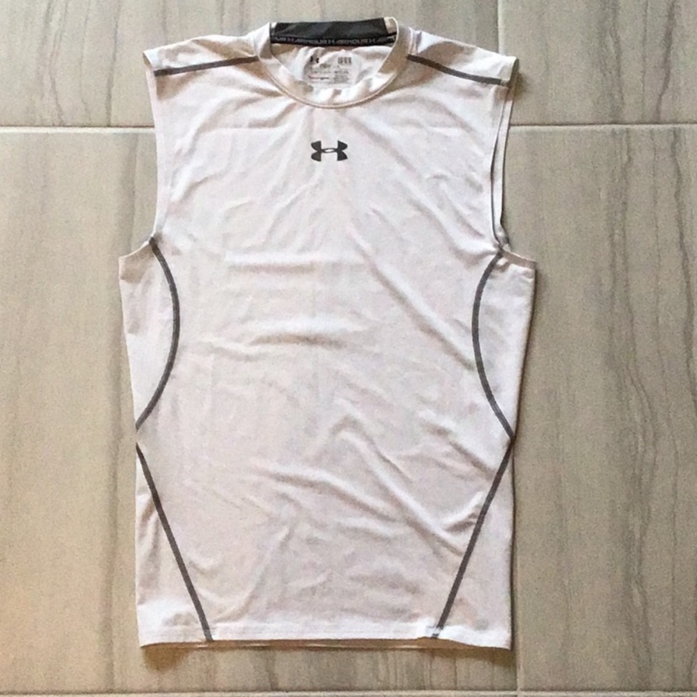 Under Armour sleeveless compression shirt size large